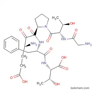 Molecular Structure of 227471-09-2 (L-Threonine, glycyl-L-threonyl-L-a-glutamyl-L-prolyl-L-phenylalanyl-)