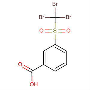 Molecular Structure of 299445-80-0 (Benzoic acid, 3-[(tribromomethyl)sulfonyl]-)