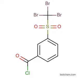 Molecular Structure of 299446-70-1 (Benzoyl chloride, 3-[(tribromomethyl)sulfonyl]-)