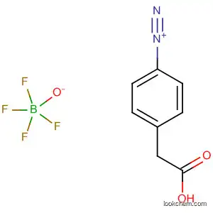 Molecular Structure of 351-91-7 (Benzenediazonium, 4-(carboxymethyl)-, tetrafluoroborate(1-))