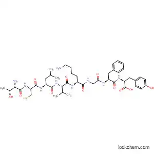 Molecular Structure of 386230-19-9 (L-Tyrosine,
L-threonyl-L-cysteinyl-L-leucyl-L-valyl-L-lysylglycyl-L-phenylalanyl-)