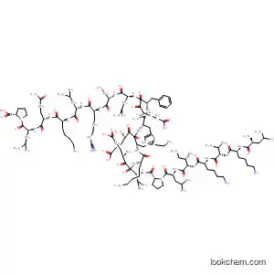 Molecular Structure of 396077-72-8 (L-Proline,
L-leucyl-L-lysyl-L-valyl-L-lysyl-L-isoleucyl-L-leucyl-L-prolyl-L-a-glutamyl-L-val
yl-L-lysyl-L-a-glutamyl-L-lysyl-L-histidyl-L-a-glutamyl-L-phenylalanyl-L-leucyl
-L-seryl-L-arginyl-L-leucyl-L-lysyl-L-glutaminyl-L-leucyl-)