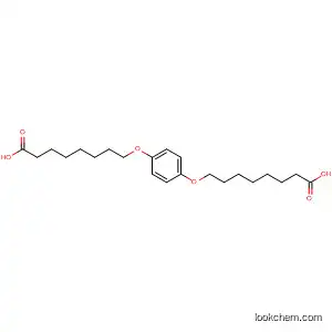Molecular Structure of 397250-31-6 (Octanoic acid, 8,8'-[1,4-phenylenebis(oxy)]bis-)