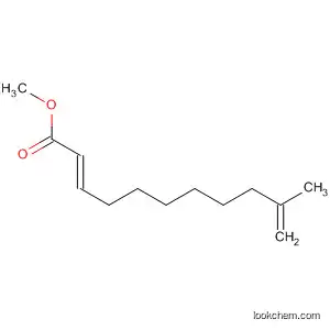 Molecular Structure of 397857-20-4 (2,10-Undecadienoic acid, 10-methyl-, methyl ester, (2E)-)