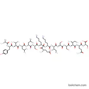 Molecular Structure of 397866-14-7 (L-Serine,
L-alanyl-L-tyrosyl-L-valyl-L-leucyl-L-leucyl-L-seryl-L-a-glutamyl-L-lysyl-L-lysyl
-L-isoleucyl-L-seryl-L-seryl-L-isoleucyl-L-glutaminyl-)