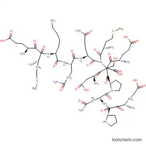 Molecular Structure of 397869-70-4 (L-Serine,
L-methionyl-L-a-glutamyl-L-prolyl-L-asparaginyl-L-prolyl-L-a-glutamyl-L-a-
glutamyl-L-methionyl-L-lysyl-L-glutaminyl-L-glutaminyl-L-a-aspartyl-)