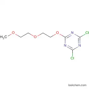 Molecular Structure of 398118-10-0 (1,3,5-Triazine, 2,4-dichloro-6-[2-(2-methoxyethoxy)ethoxy]-)