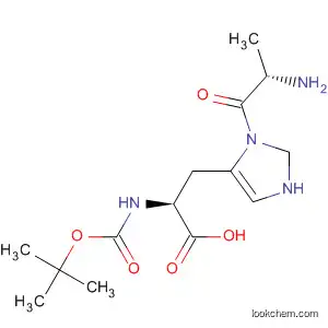Molecular Structure of 398139-67-8 (L-Histidine, N-[(1,1-dimethylethoxy)carbonyl]-b-alanyl-)