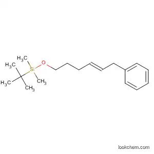 Molecular Structure of 398478-21-2 (Silane, (1,1-dimethylethyl)dimethyl[[(4E)-6-phenyl-4-hexenyl]oxy]-)
