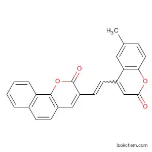Molecular Structure of 399032-83-8 (2H-Naphtho[1,2-b]pyran-2-one,
3-[2-(6-methyl-2-oxo-2H-1-benzopyran-4-yl)ethenyl]-)