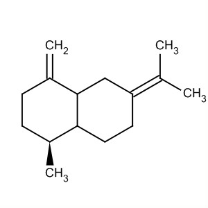 Molecular Structure of 399037-34-4 (Naphthalene, decahydro-1-methyl-4-methylene-6-(1-methylethylidene)-,
(1S)-)