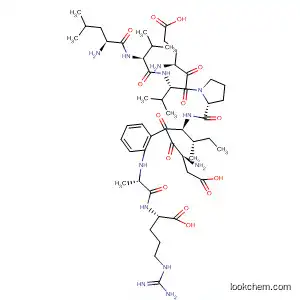 Molecular Structure of 399535-41-2 (L-Arginine,
L-leucyl-L-valyl-L-a-glutamyl-L-valyl-L-prolyl-L-a-aspartyl-L-isoleucyl-L-phen
ylalanyl-)