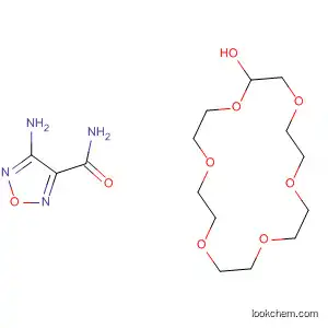 Molecular Structure of 399572-25-9 (1,2,5-Oxadiazole-3-carboxamide, 4-amino-, compd. with
1,4,7,10,13,16-hexaoxacyclooctadecane (1:1), monohydrate)