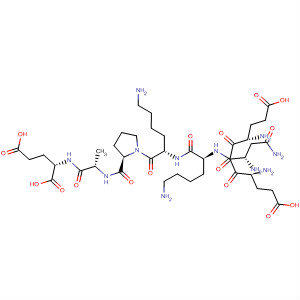 Molecular Structure of 400003-14-7 (L-Glutamic acid,
L-a-glutamyl-L-a-glutamyl-L-asparaginyl-L-lysyl-L-lysyl-L-prolyl-L-alanyl-)