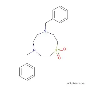 Molecular Structure of 111185-54-7 (1,4,7-Thiadiazonine, octahydro-4,7-bis(phenylmethyl)-, 1,1-dioxide)