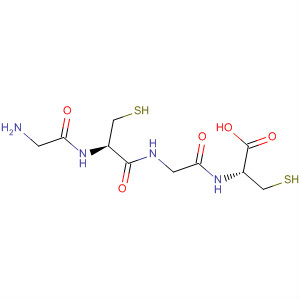 Molecular Structure of 118349-06-7 (L-Cysteine, glycyl-L-cysteinylglycyl-)