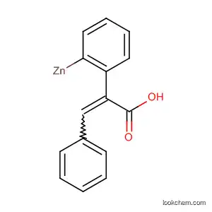 Molecular Structure of 129050-60-8 (Benzeneacetic acid, a-(phenylmethylene)-, zinc salt)