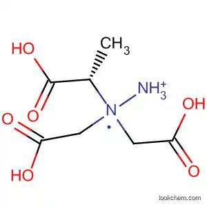 Molecular Structure of 129050-63-1 (b-Alanine, N,N-bis(carboxymethyl)-, ammonium salt)