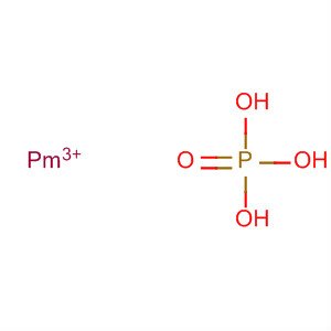 Molecular Structure of 14014-68-7 (Phosphoric acid, promethium(3+) salt (1:1))