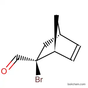 Molecular Structure of 151282-95-0 (Bicyclo[2.2.1]hept-5-ene-2-carboxaldehyde, 2-bromo-, (1S,2S,4S)-)