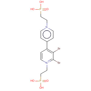 Molecular Structure of 151538-81-7 (4,4'-Bipyridinium, 1,1'-bis(2-phosphonoethyl)-, dibromide)
