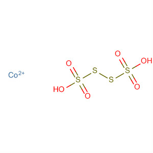 1,2-Disulfidedisulfonic acid, cobalt(2+) salt (1:1)