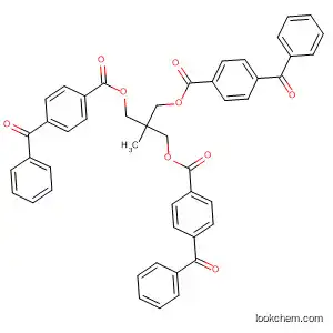 Molecular Structure of 156640-64-1 (Benzoic acid, 4-benzoyl-,
2,2-bis[[(4-benzoylbenzoyl)oxy]methyl]-1,3-propanediyl ester)