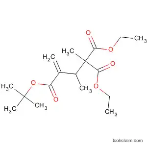 Molecular Structure of 169809-65-8 (4-Pentene-2,2,4-tricarboxylic acid, 3-methyl-, 4-(1,1-dimethylethyl)
2,2-diethyl ester)