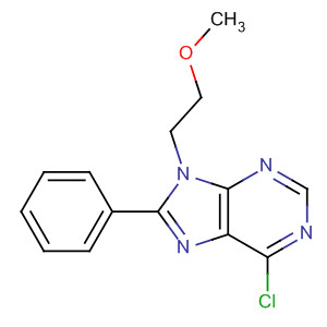 9H-Purine, 6-chloro-9-(2-methoxyethyl)-8-phenyl-