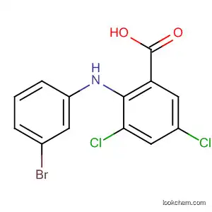 Molecular Structure of 401795-76-4 (Benzoic acid, 2-[(3-bromophenyl)amino]-3,5-dichloro-)