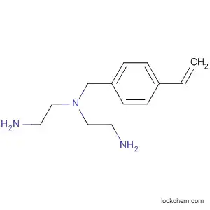 Molecular Structure of 46734-05-8 (1,2-Ethanediamine, N-(2-aminoethyl)-N-[(4-ethenylphenyl)methyl]-)