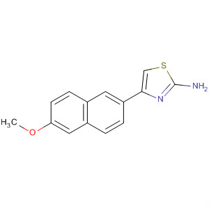 Molecular Structure of 195824-61-4 (2-Thiazolamine, 4-(6-methoxy-2-naphthalenyl)-)