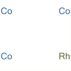 Molecular Structure of 196190-47-3 (Cobalt, compd. with rhodium (3:1))