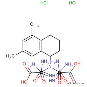 Molecular Structure of 196299-33-9 (Imidodicarbonimidic diamide,
N-(1,2,3,4-tetrahydro-5,7-dimethyl-1-naphthalenyl)-, monohydrochloride)