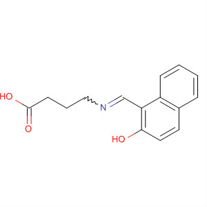 Butanoic acid, 4-[[(2-hydroxy-1-naphthalenyl)methylene]amino]-