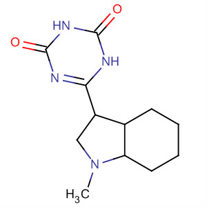 Molecular Structure of 197447-99-7 (1,3,5-Triazine-2,4(1H,3H)-dione, dihydro-6-(1-methyl-1H-indol-3-yl)-)