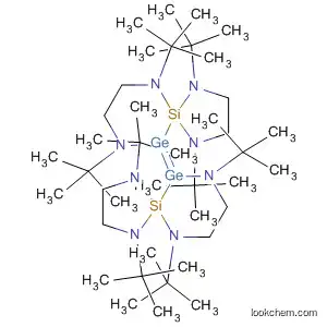 Molecular Structure of 199679-63-5 (1,4,7,10-Tetraaza-5-sila-6-germaspiro[4.5]decane,
1,4,7,10-tetrakis(1,1-dimethylethyl)-6-[1,4,7,10-tetrakis(1,1-dimethyleth
yl)-1,4,7,10-tetraaza-5-sila-6-germaspiro[4.5]dec-6-ylidene]-, (6Z)-)