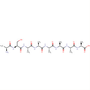 Molecular Structure of 299185-32-3 (L-Alanine, L-alanyl-L-seryl-L-alanyl-L-alanyl-L-alanyl-L-alanyl-L-alanyl-)