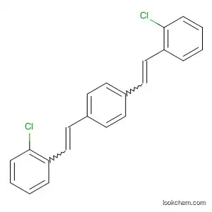 Molecular Structure of 3282-48-2 (Benzene, 1,4-bis[2-(2-chlorophenyl)ethenyl]-)