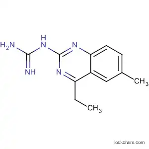 Molecular Structure of 331417-03-9 (Guanidine, (4-ethyl-6-methyl-2-quinazolinyl)-)
