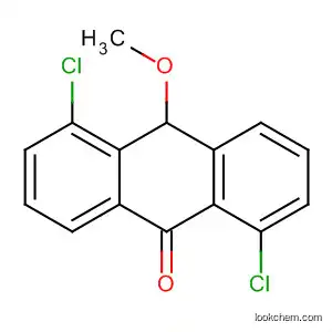 Molecular Structure of 384803-68-3 (9(10H)-Anthracenone, 1,5-dichloro-10-methoxy-)