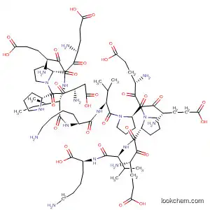 Molecular Structure of 387873-13-4 (L-Lysine,
L-a-aspartyl-L-prolyl-L-a-glutamyl-L-a-glutamyl-L-prolyl-L-isoleucyl-L-lysyl-
L-valyl-L-a-glutamyl-L-a-glutamyl-L-prolyl-L-a-glutamyl-L-prolyl-L-valyl-)
