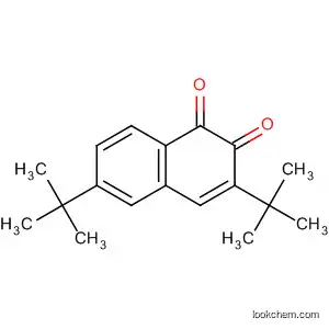 Molecular Structure of 39093-06-6 (1,2-Naphthalenedione, 3,6-bis(1,1-dimethylethyl)-)