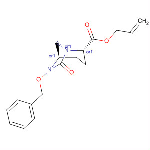 1,6-Diazabicyclo[3.2.1]octane-2-carboxylic acid, 7-oxo-6-(phenylmethoxy)-, 2-propenyl ester, (1R,2S,5R)-rel-
