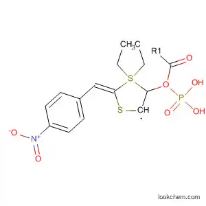 Molecular Structure of 420849-40-7 (Phosphonic acid, [(2E)-2-[(4-nitrophenyl)methylene]-1,3-dithiol-4-yl]-,
diethyl ester)