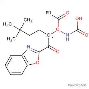 Carbamic acid, [1-(2-benzoxazolylcarbonyl)propyl]-, 1,1-dimethylethyl
ester