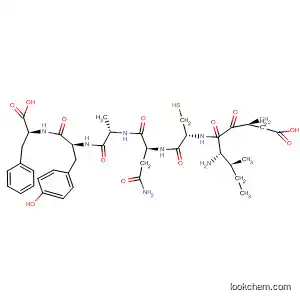 Molecular Structure of 455885-18-4 (L-Phenylalanine,
L-a-aspartyl-L-isoleucyl-L-cysteinyl-L-asparaginyl-L-alanyl-L-tyrosyl-)
