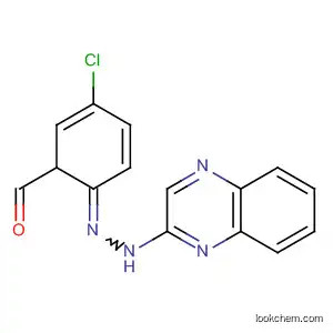 Molecular Structure of 463367-89-7 (Benzaldehyde, 4-chloro-, 2-quinoxalinylhydrazone)