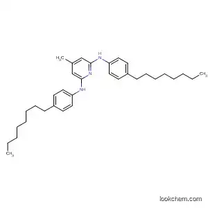 Molecular Structure of 469898-07-5 (2,6-Pyridinediamine, 4-methyl-N,N'-bis(4-octylphenyl)-)