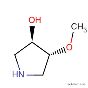 Molecular Structure of 473298-17-8 (3-Pyrrolidinol, 4-methoxy-, (3R,4R)-)